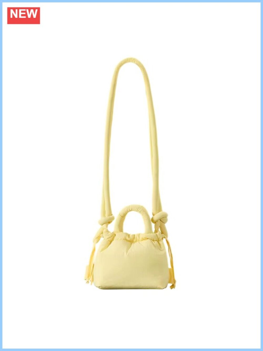 Mini Quilted Puffer Bag Nylon Crossbody Shoulder Purse Adjustable Strap